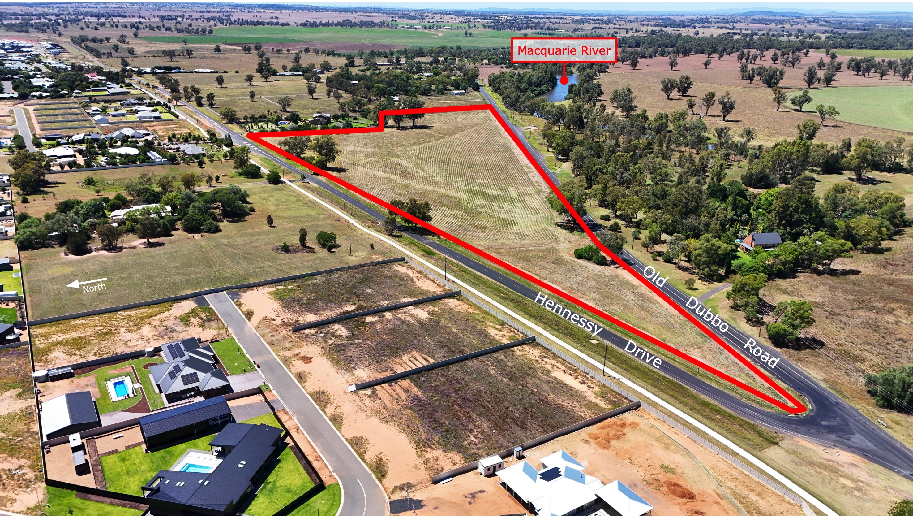 Lot 101 Hennessey Drive Dubbo - Location